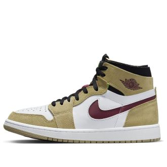 Air Jordan 1 Zoom Comfort Neutral Olive Cherrywood CT0978-203