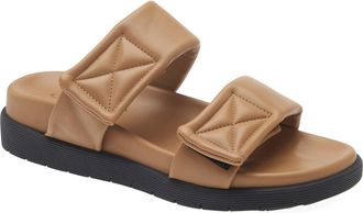 La Canadienne Glena Slide Sandal in Camel at Nordstrom Rack, Size 6.5