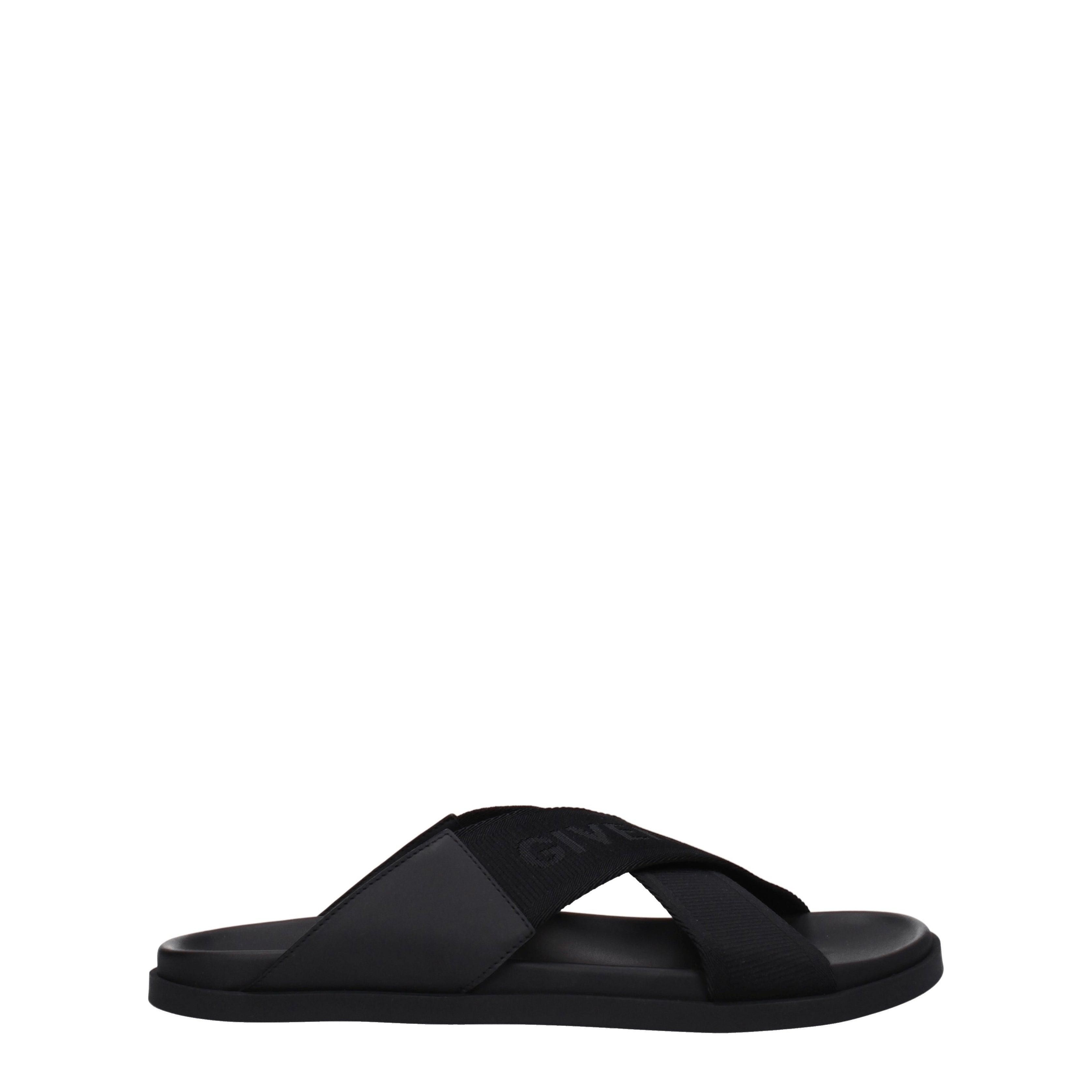 【関税・送料込み】GIVENCHY SANDALS BLACK LEATHER SANDALS Givenchy Black Jaw Sport Sandals 39.5 | Jadore Couture
