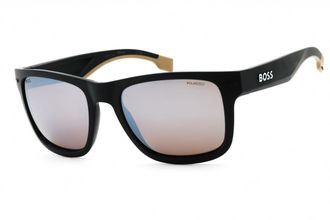HUGO BOSS BOSS1496/S 0087 ZV Matte Black Beige/Beige Polarized