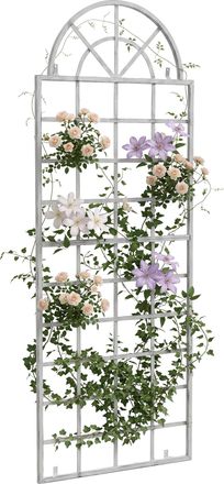Clp Clp - Reja Para Plantas Trepadoras Viva Blanco Antiguo