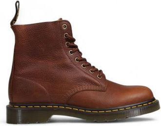 Dr. Martens Brown Leather Athletic Mens Sneakers