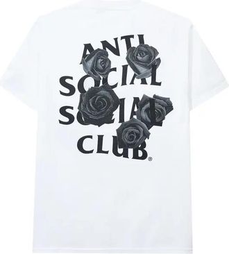 ANTI SOCIAL SOCIAL CLUB Bat Emoji T-Shirt White 0657-100000103BET-WHIT