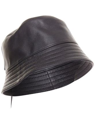 Loewe 2021 Fisherman Leather Bucket Hat (Authentic Pre-Loved)