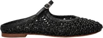Marc Ellis Sandaletten - Dames - Slip ons - Zwart - 36 EU - Leer - Schoenen