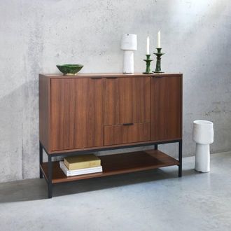 Sweeek 3-door Walnut Sideboard