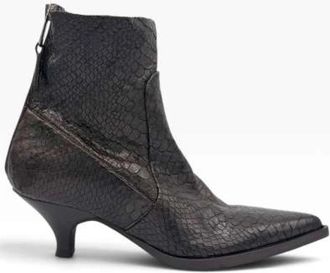 Elena Iachi Tronchetto Texano - - Shoes - Donna - Nero - 38 EU