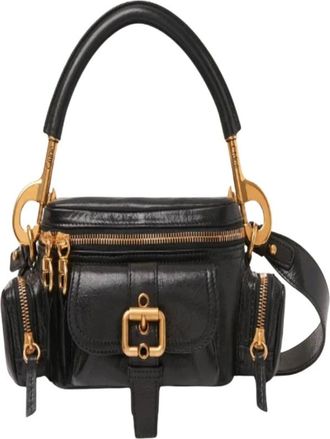 Chlo&eacute; Handbags, female, Black, Size: ONE SIZE Camera Bag with Style Name