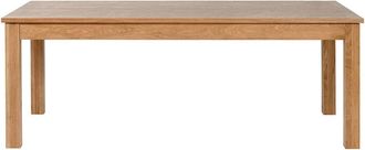 VENTE-UNIQUE.COM Mesa de comedor efecto madera color natural claro