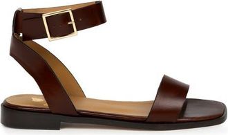 Bobbies Nalini Flat Sandals in Chestnut at Nordstrom, Size 8.5