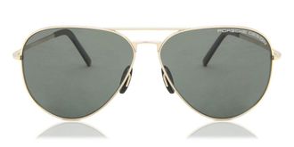 Porsche Design P8508 A Mens Sunglasses Gold Size 60