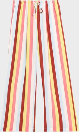 Solid & Striped The Ashling Striped Linen Pants