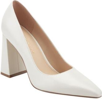 Marc Fisher Minny Pointed Toe Pump in Ivory at Nordstrom, Size 5.5