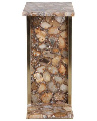 Sagebrook Home 24X14in Agate C-Table