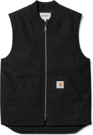 Carhartt Work in Progress Classic Vest - Heren - Bodywarmers - Zwart - L - Katoen - Jassen