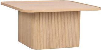 Rowico Stilvoller Couchtisch Sulliva 80 x 80 cm -Eiche Hell
