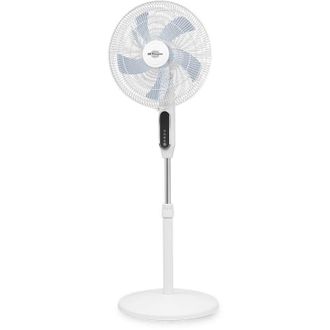 Orbegozo Orbegozo Ventilador De Pie Sf 2040, 3 Velocidades, 3 Modos, Temporizador, Altura Regulable, Oscilante, Cabezal Inclinable, Mando A Distancia, 40 Cm Di