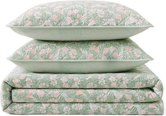 Tommy Bahama Pineapple Bloom Cotton Quilt Set