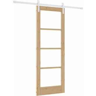 vidaXL Puerta Corredera Orkdal Natural 73,5 X 198,5 Cm Vidaxl
