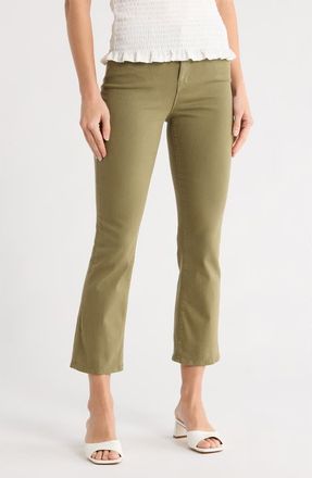 L'agence Tati Crop Bootcut Jeans in Basil at Nordstrom Rack, Size 24