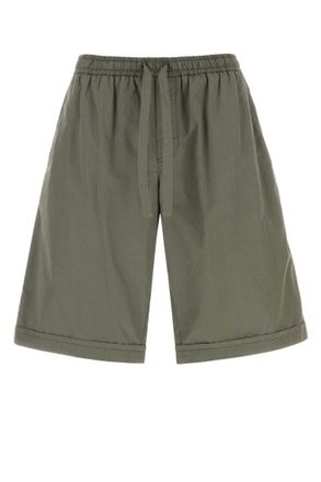 Dolce & Gabbana Grey Cotton Shorts