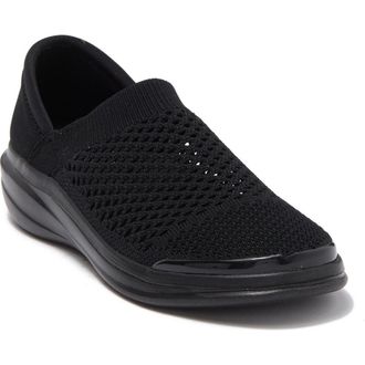 Life Stride Charlie Knit Slip-On Shoe in Black at Nordstrom Rack, Size 9.5