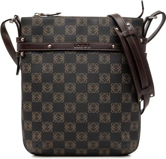 Loewe Pre-owned Loewe Anagram Coated Canvas Crossbody Ladies 4E8G6B0VXQCKBDFU
