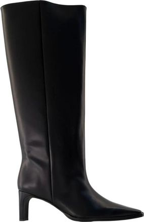 Sams&oslash;e & Sams&oslash;e Heeled Boots, female, Black, Size: 9 US Saray High Boots