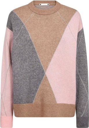 Co'Couture Jersey de cuello redondo - Knitwear - Mujer - Multicolor - XS