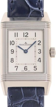 Jaeger-LeCoultre Reverso Classic Monoface Quartz Silver Dial Ladies Watch Q2618541