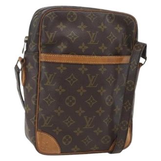 Louis Vuitton Pre-owned Cross Body Bags, female, Brown, Size: ONE SIZE Pre-owned Vintage Canvas Cross Body Bag