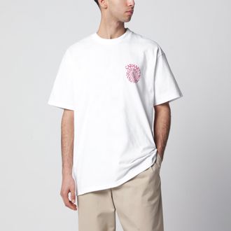 Carhartt Work in Progress T-shirt S/S Spirals a maniche corte in cotone bianco