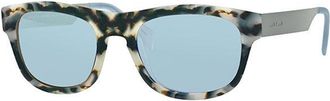 Italia Independent II 0080 023.000 Mens Sunglasses Blue Size 51