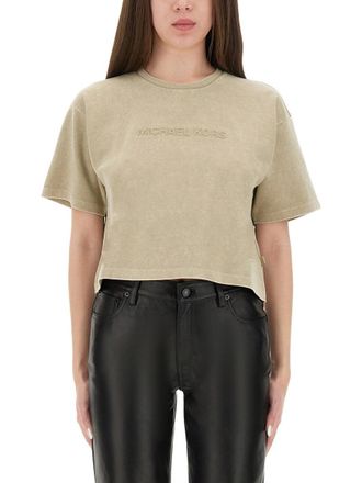 Michael Kors Embossed Logo T Shirt
