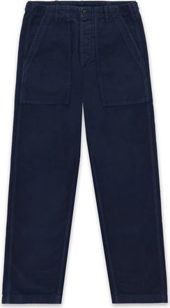 Fortela Newfatigue Moleskin Fatigue Trousers in Dark Blue at Nordstrom, Size 31 X 29 Eu