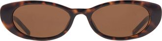 Gucci Brown Cat Eye Ladies Sunglasses GG1680S 004 52