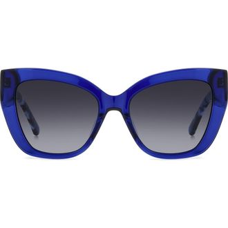 Kate Spade New York 54mm Cat Eye Sunglasses in 0Pjp-9O at Nordstrom Rack