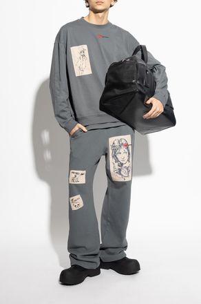 Diesel Diesel X Damiano DAVID, Mens, Grey