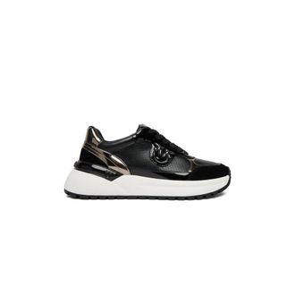 Pinko Gem 15 Sneaker - female - PINKO - Sneakers - Black - 3 UK - Shoes