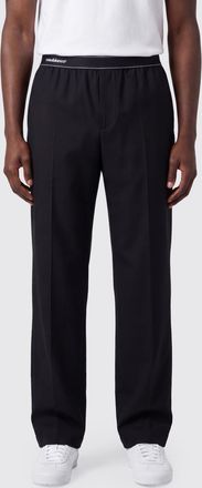 Casablanca Straight-Leg Wool Jogging Trousers with Logo Waistband