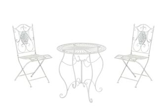 Clp Clp - Set Mobili Da Giardino Aldeano Bianco Antico