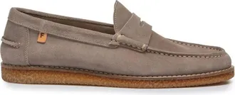 Van Bommel Schoenen, Heren, Bruin, 43 EU, Leer, De Krepper Loafer