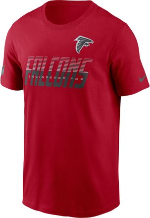 Nike Atlanta Falcons Sideline Team Issue Nike Mens Dri-FIT NFL T-Shirt in Red | 02ET6DL96-TF9