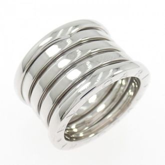 Bulgari White Gold (18K) Band Ring (Pre-Owned)