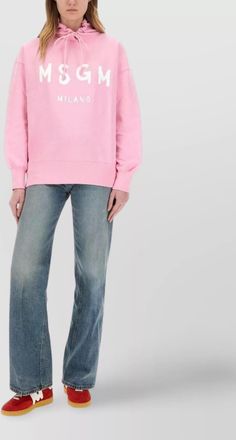 Msgm regular-fit knitted top