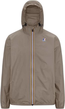 K-Way Le Vrai 4.0 Claude - Heren - Regenjassen - Bruin - XL - Nylon - Jassen