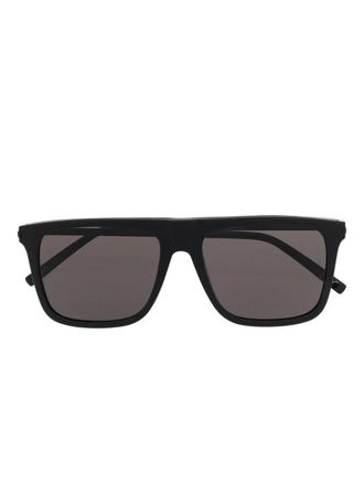 Saint Laurent Eyewear Occhiali da sole 495 squadrati - Nero