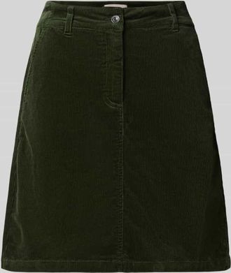 Freequent Minirock aus Cord Modell Cordy in Khaki, Größe XL