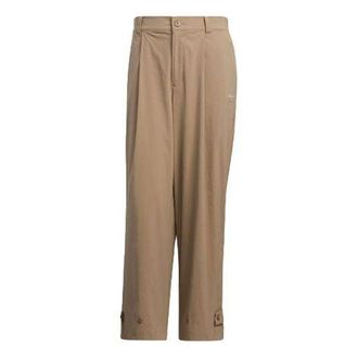 adidas Mens adidas Casual Athletics Sports Pants/Trousers/Joggers Brown HS8616