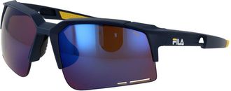 Fila Blue Plastic Mens Sunglasses